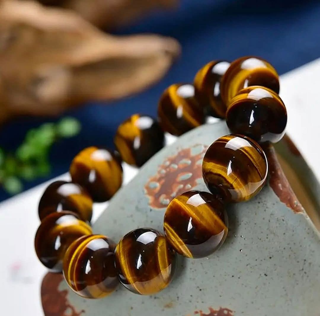 tiger Eye  stretchable  bracelets