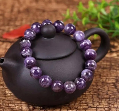 Natural  amethyst stretchable bracelets