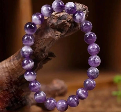 Natural  amethyst stretchable bracelets