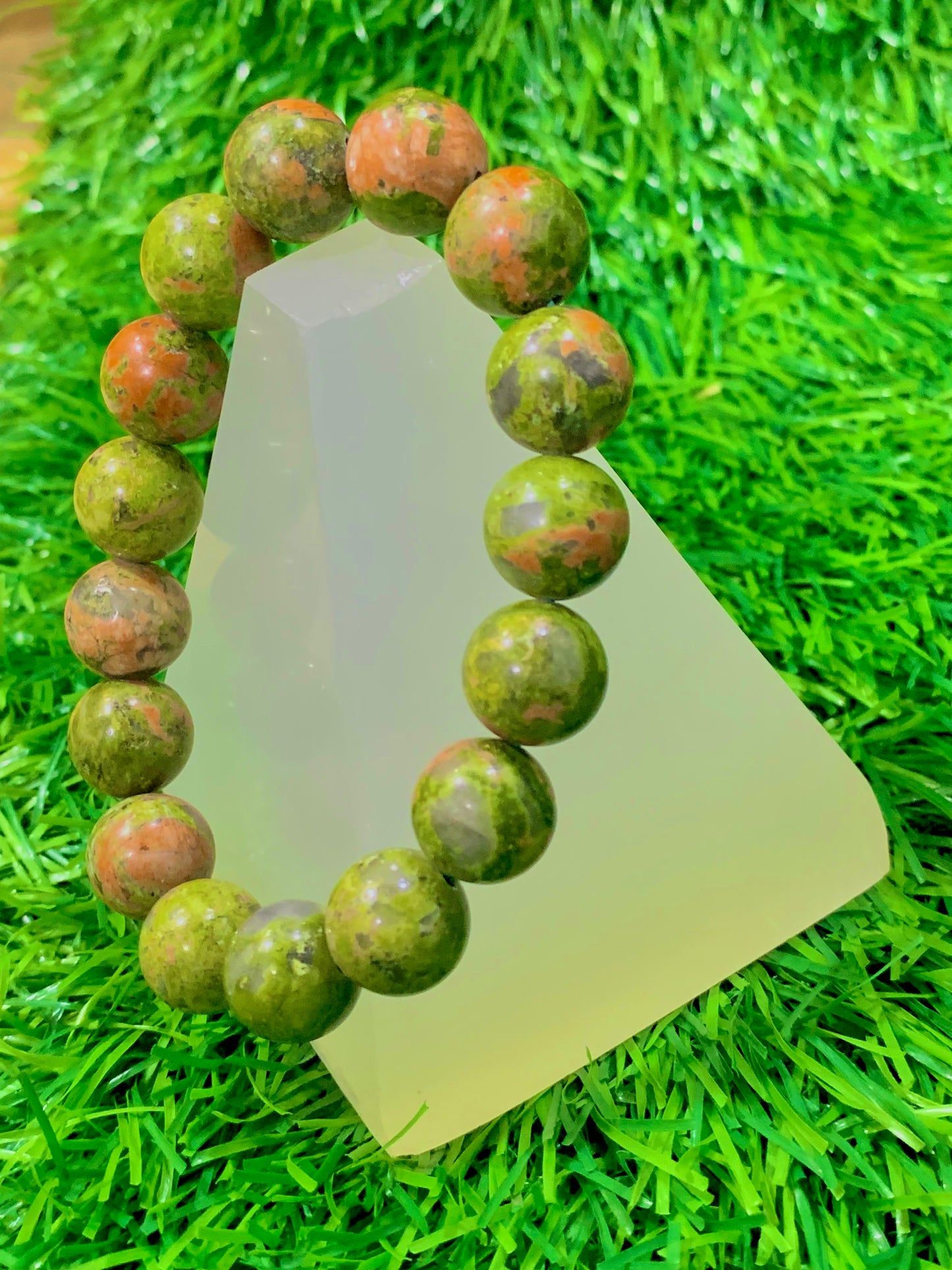 Unakite baracelet