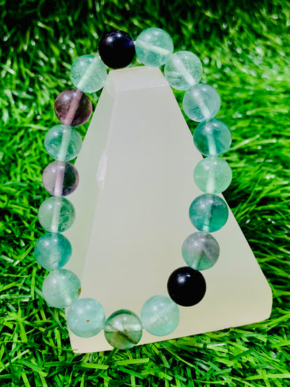 Multi Colour Fluorite baracelet