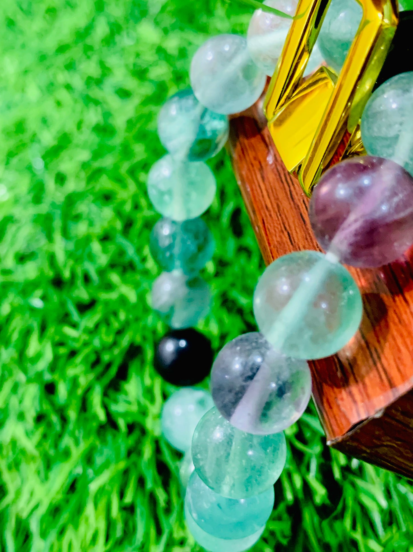 Multi Colour Fluorite baracelet