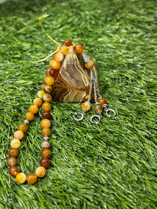 Best Quality Aqeet stone Tasbih