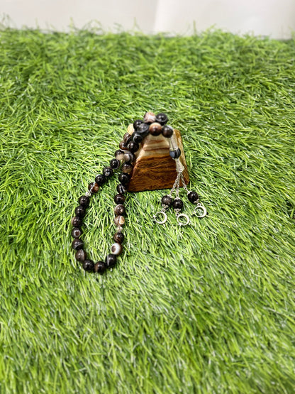 Black Soleimani Aqeeq Beads