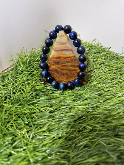 Natural aqeet stone multi colour bracelet