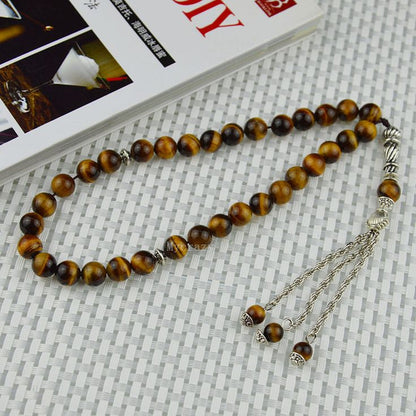Tiger Eye beads 33 & 100 beads