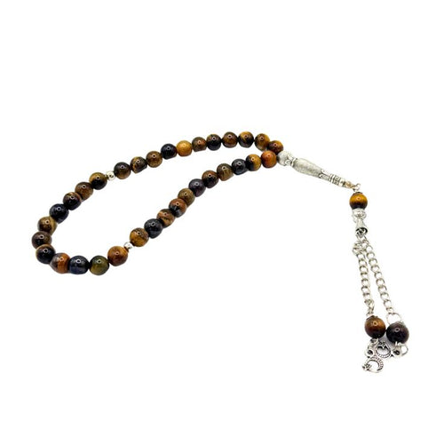 Tiger Eye beads 33 & 100 beads