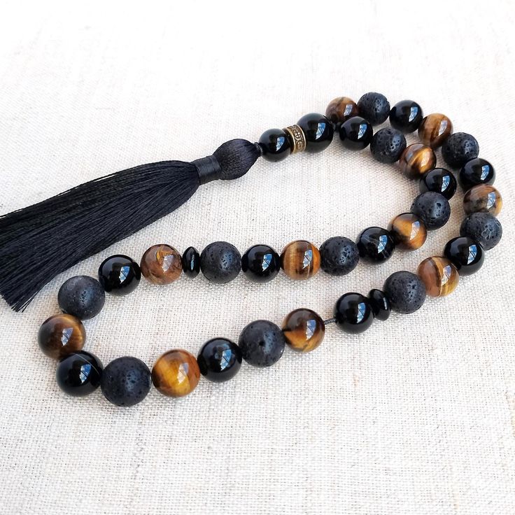 Tiger Eye beads 33 & 100 beads